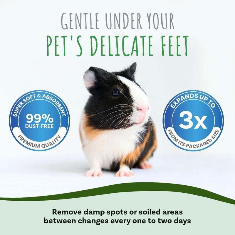 Small Pet Select White Paper Bedding 56L, Litter for Rabbit, Guinea Pig, Hamster, Bunny and Other Small Animals, Made in USA, 56L - Image 4